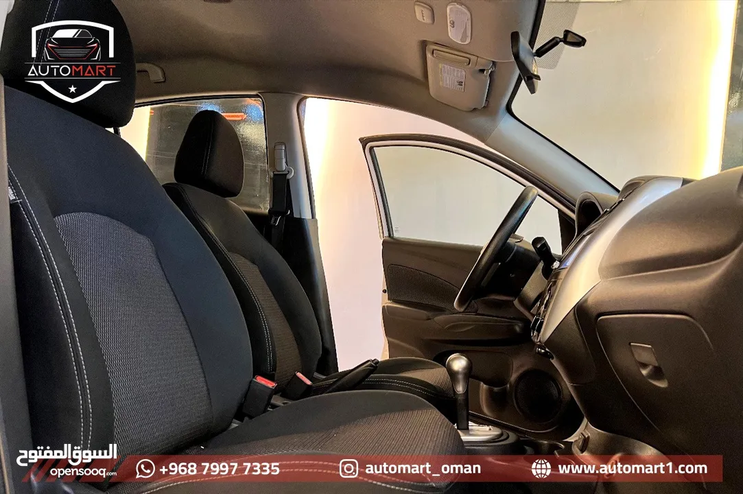 نيسان فيرسا 2019 SVسياره ممتازه قمه في النظافه شبه جديده --  NISSAN VERSA 2019 SV