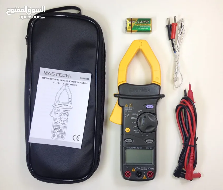 Mastech MS2101 AC/DC Digital Clamp Meter with 4000 Counts