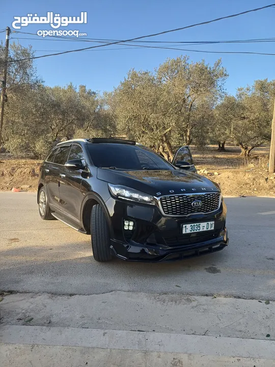 كيا سورينتو  كامل الإضافات  ترخيص وتأمين ساري المفعول