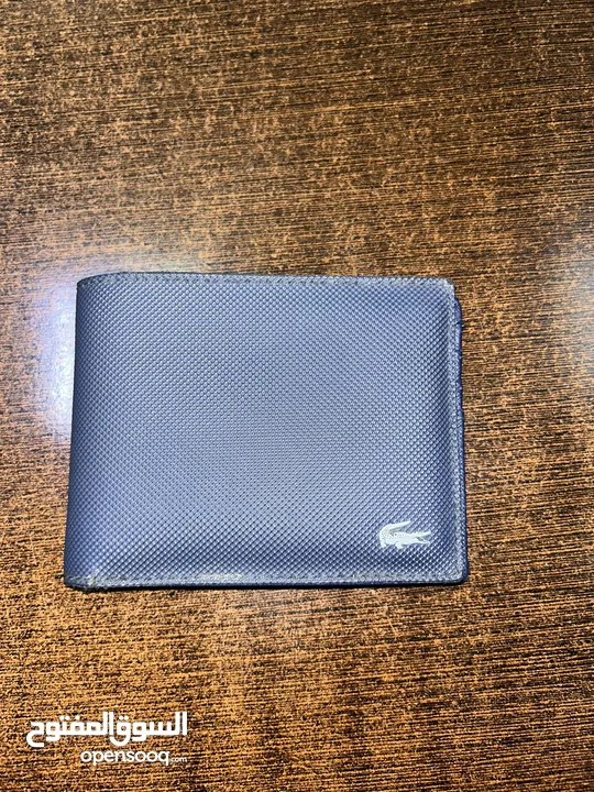 Lacoste navy blue wallet