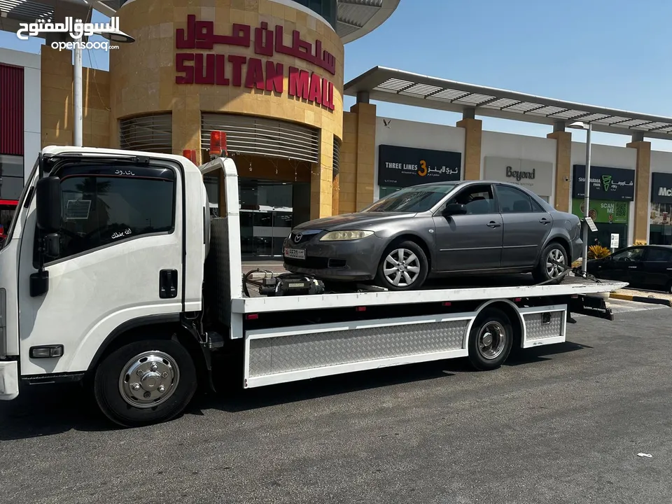 Bahrain TOWING 24 Hours  سطحة البحرين نقل داخلي و خارجي  One Call Away - We Reach You Anywhere