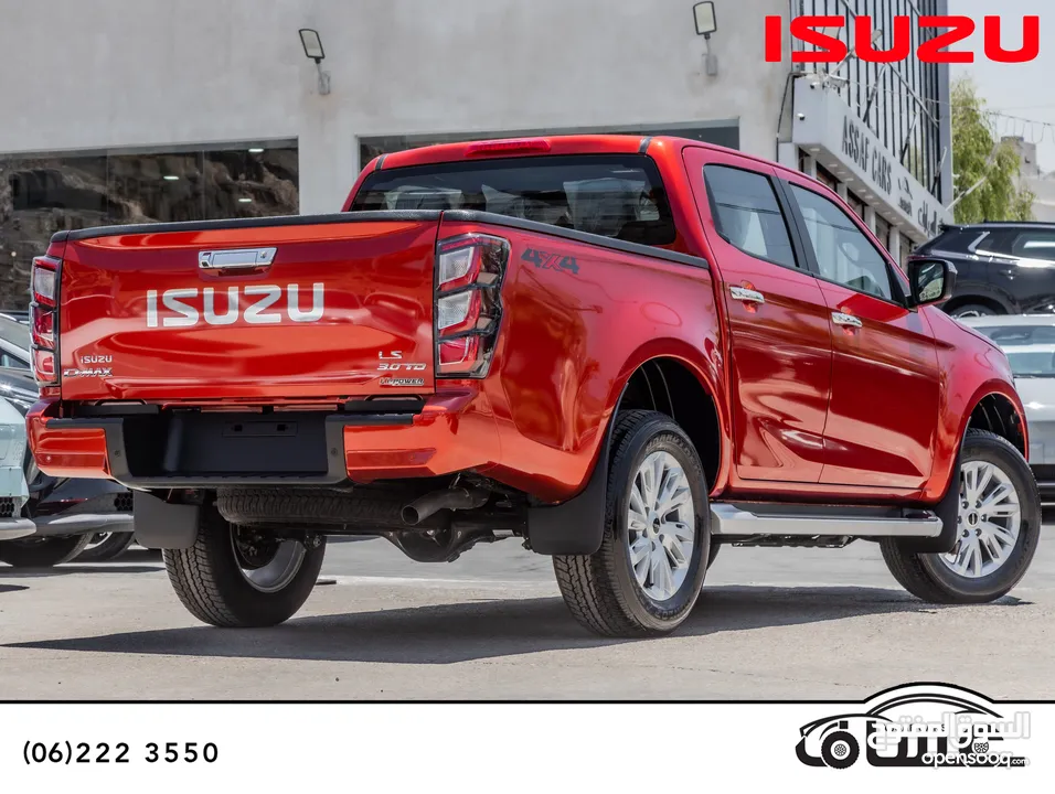 الان لدى معرض عساف للسيارات،  تم وصول الشكل  الجديد من ايسوزو ديماكس Ls   Isuzu D-Max 2025 Ls