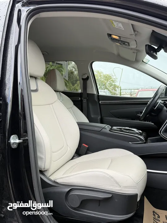 هونداي توسان ترخيص 2022 محرك 1600 هايبرد plug in/يقطع على الشحنه 65 كيلو متر جير أوتوماتيك