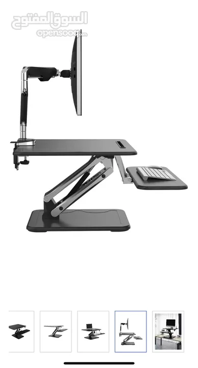Foldable hydraulic Laptop table
