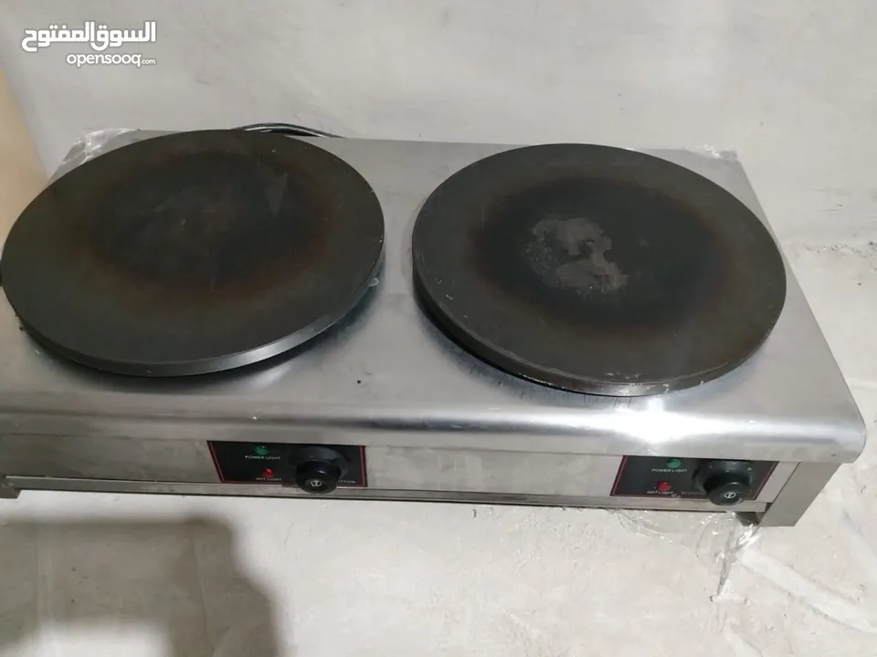 مكينة كريب ومكينات وافل وماكينة أيس كريم