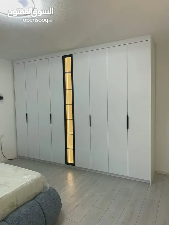 غرف نوم ماستر واطفال  ومطابخ ومزانين