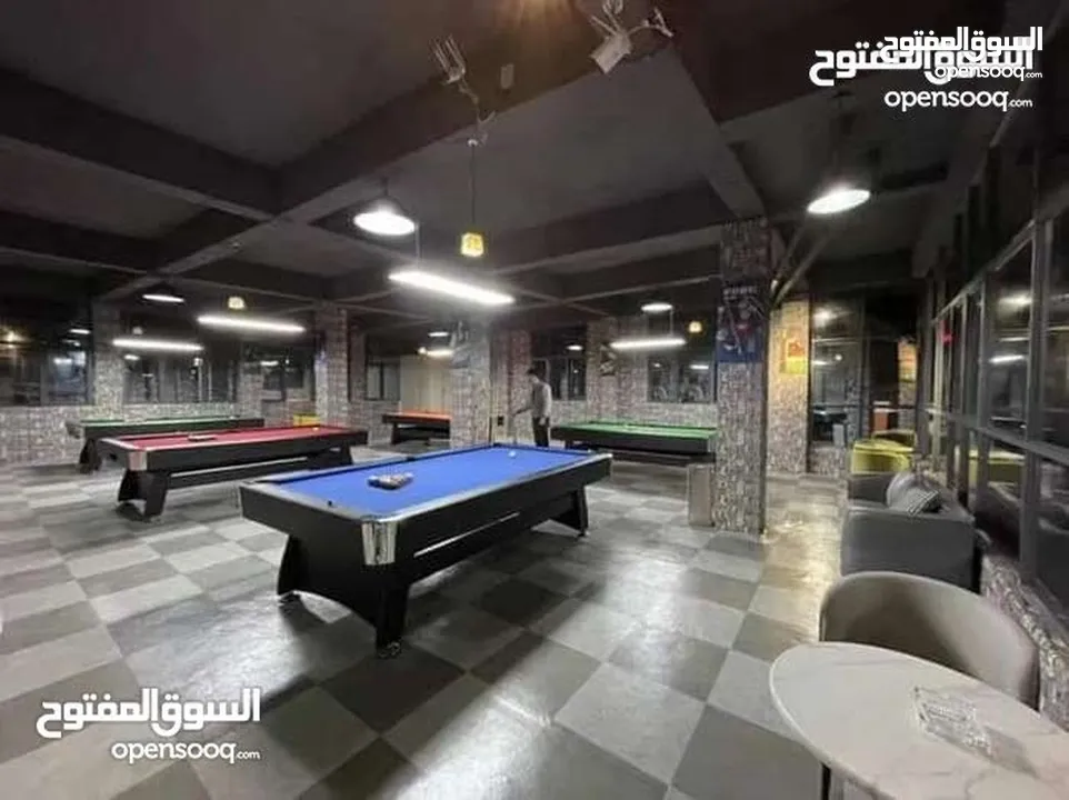 طاولة بلياردو خشب (حجم 7 قدم و 8 قدم)