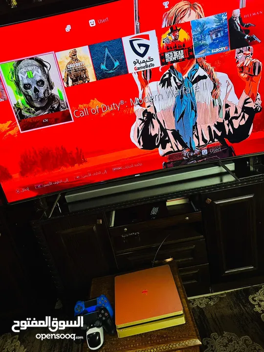 Playstation 4 Slim  بلاستيشن 4 مهكر