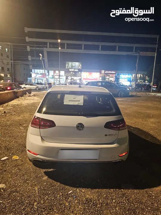 e-golf 2019 اي جولف لون الأبيض مستعمل للبيع