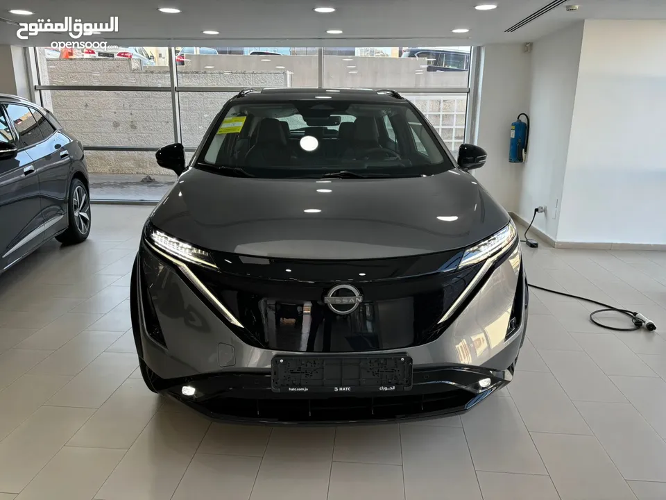 NISSAN AIRYA نيسان اريا كهربائيه 2024 كفالة مجموعة بسطامي والصاحب 3 سنوات او 100000كم