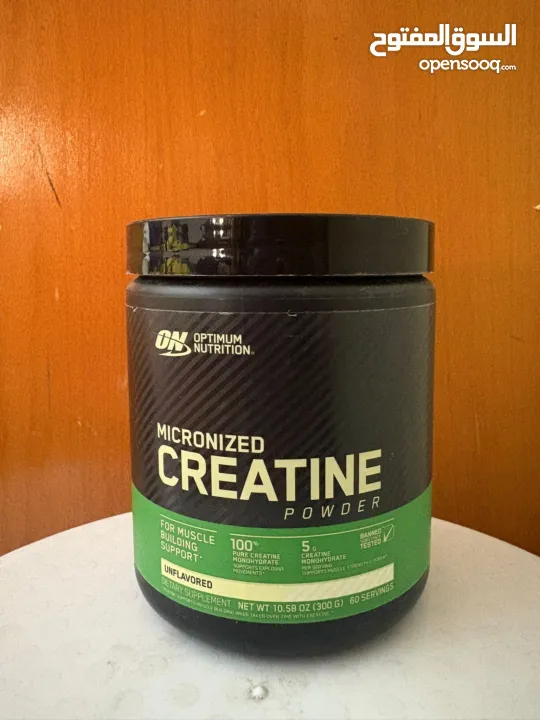 كرياتين مونوهايدرات ماركه عالميه أوزان مختلفه صافي 100% بدون نكهات تاريخ طويل الامد