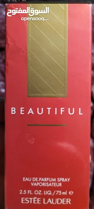 زجاجة عطر ستاتي اصلي نوع بيوتيفول  BEAUTIFUL