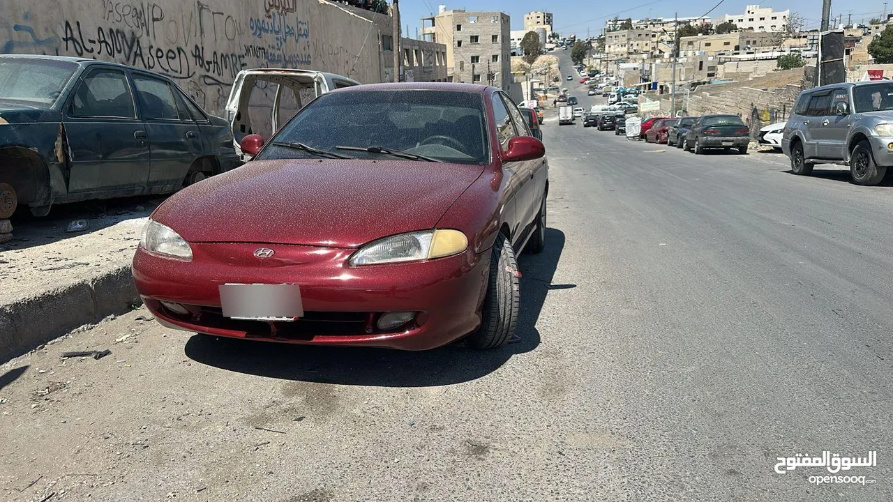 هونداي افانتي موديل 1997 اوتوماتيك بحالة ممتازة