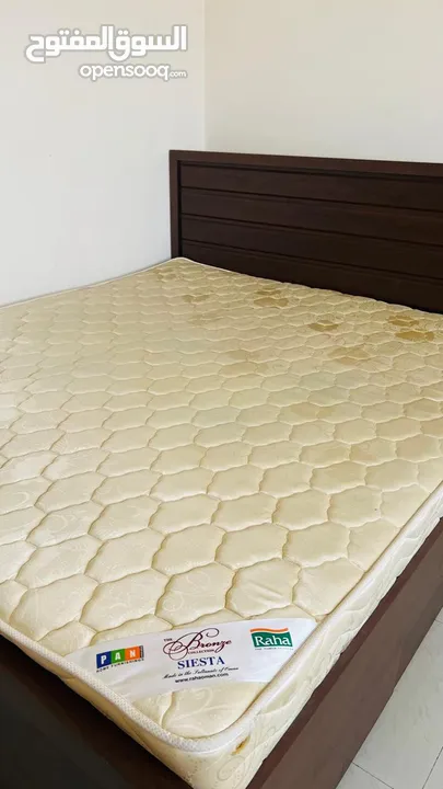 60 OMR Pan home bed with mattress for sale