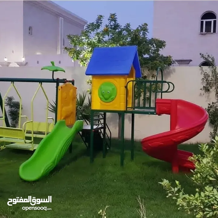 العاب الاطفال وترتيب الحدائق