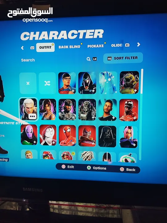 حساب فورت ps4