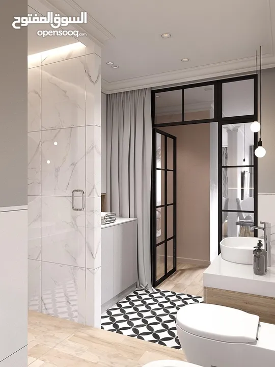 تصميم داخلي 3D وإشراف وتنفيذ