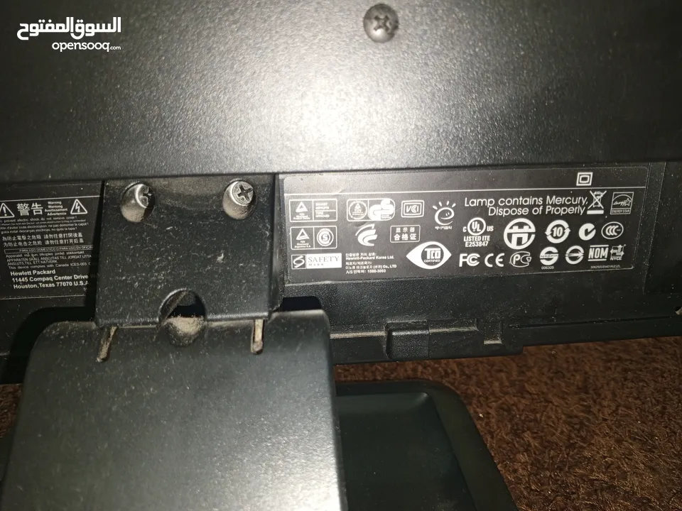 شاشه hp مستعمل بحاله الوكاله للبيع المستعجل 23 دينار.  قابل للتفاول  جرب قبل ما تدفع الموقع عمان طب