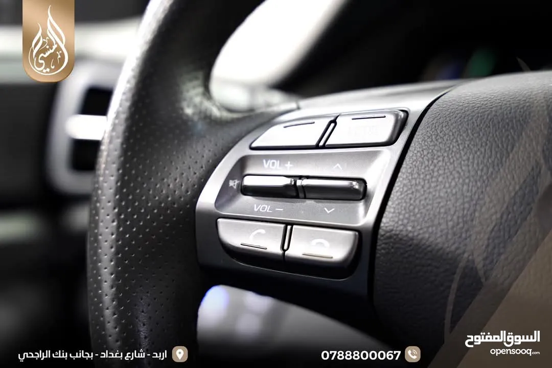 هيونداي ايونك Q 2020 وارد كوري فل كامل اعلى صنف مع فتحه فحص كامل بدون ملاحظات بحالة الوكاله