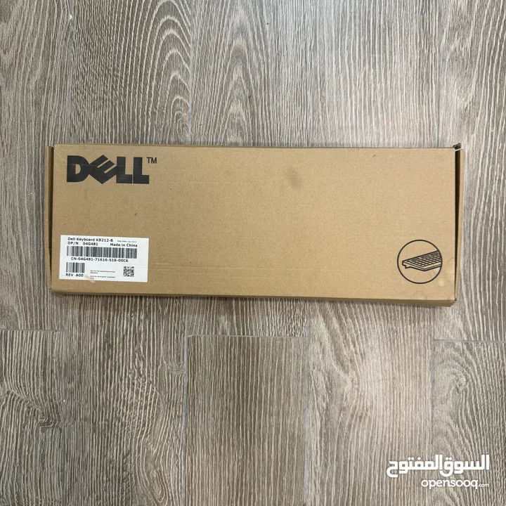 مخفَّضة أكثر من 50% - لوحة مفاتيح ديل جديدة Dell keyboard kb212-b