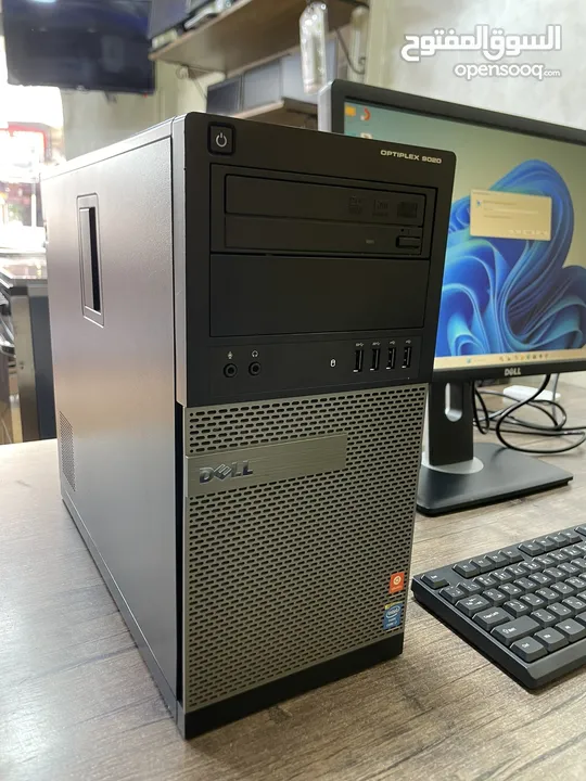 كمبيوتر للبرامج الهندسيه و المكاتب DELL Core i7 رام عاليه 16 جميع البرامج عليه