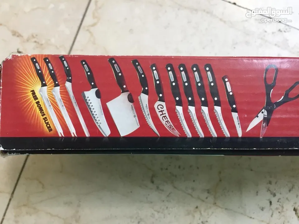 Knife Set New 13 Pieces  Miracle Blade Good Quality