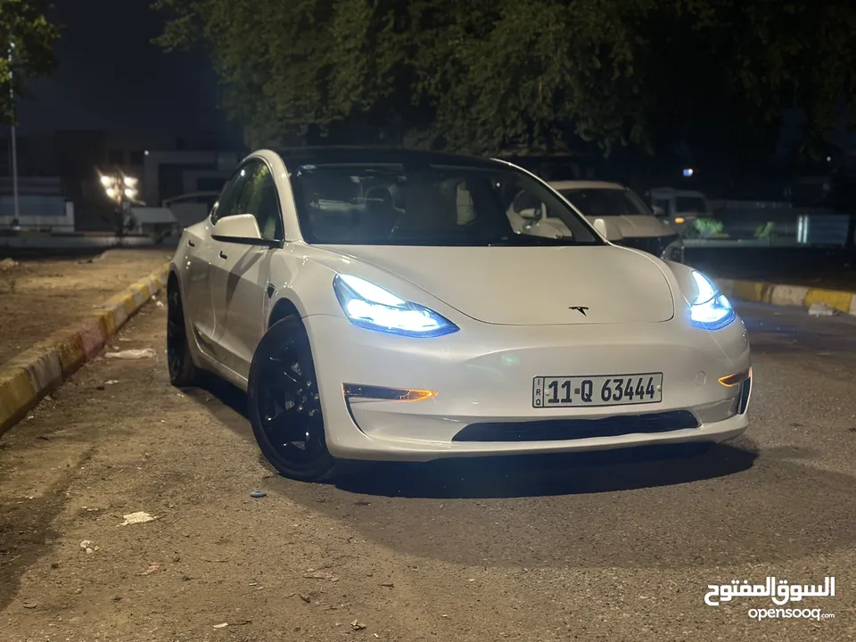 Tesla Model 3 Standart plus - 2023  رقم شبه مميز