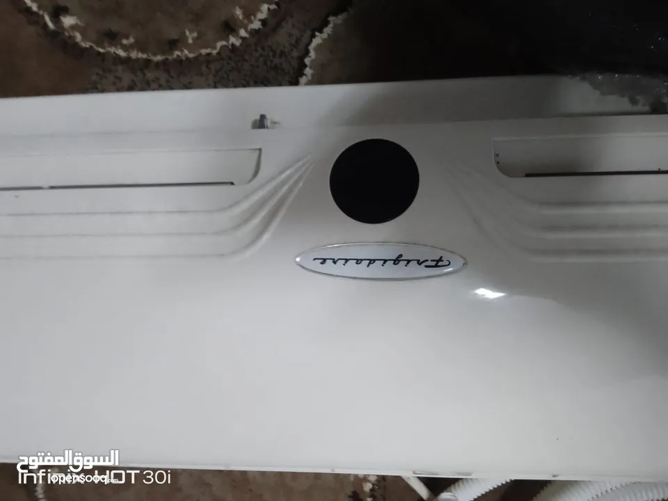 مكيف فريجيدير طن ونص غازو محبوس بحاله الوكاله اشتري وركب وبرابيشوا معاه 3 متر كت