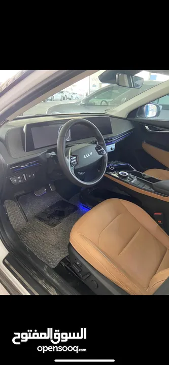 Kia ev6 فحص كامل اعلى صنف  عدا البانوواما العديد من الاضاافات