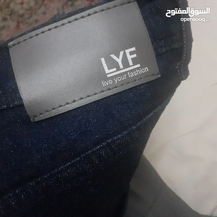 بنطلون جينز كحلى LYF Jeans