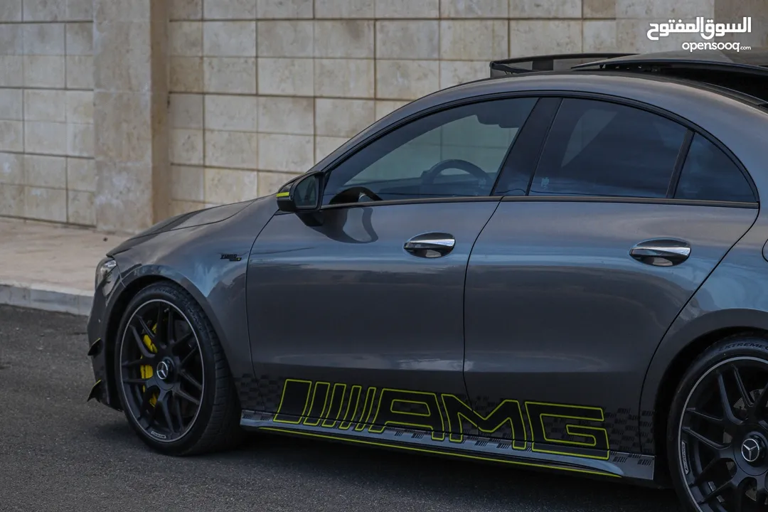 2022 Mercedes Amg Cla45s Clean title  excellent condition ( عقد صيانة بلوكالة)