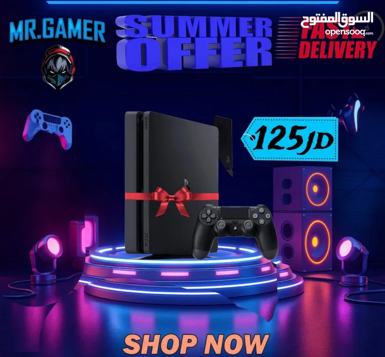 بلاستيشن 4 سلم PS4 Slim