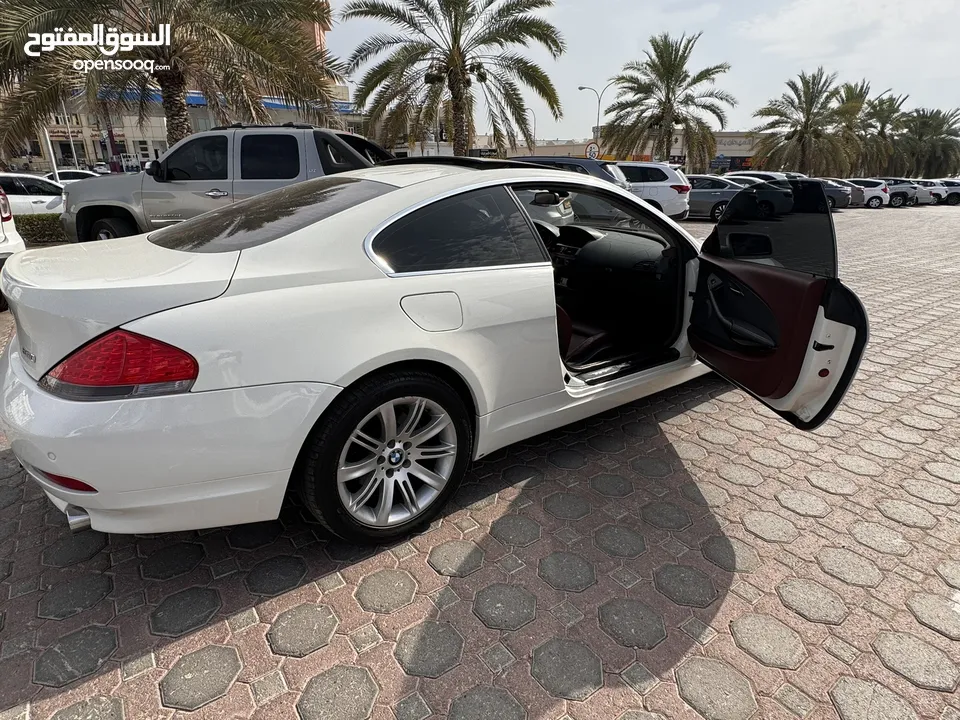 للبيع BMW 630i كوبيه بحالة جيدة ( من السيارات المميزة النادرة )