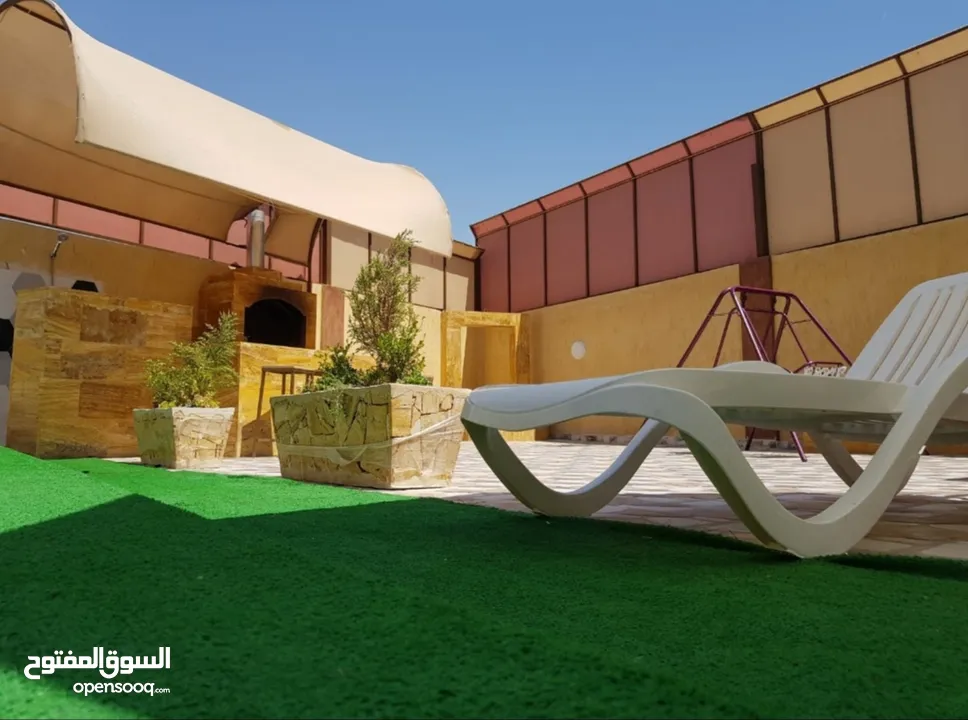 شاليه في منطقه الاغوار الجنوبية، للبيع او البدل، استعمال شخصي قابل للبدل على عقار بنفس القيمه