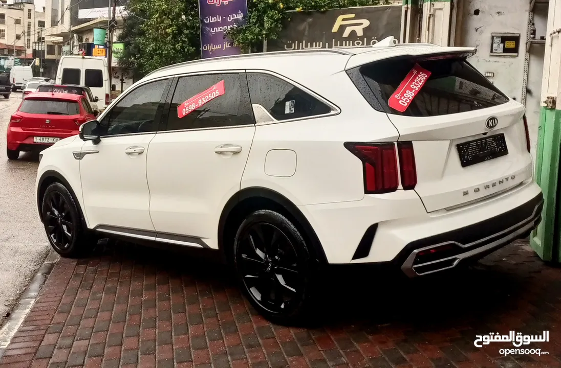 كيا سورينتو فل مسكر اضافات مع فتحه سقف بانوراما بسعر حرق حرق وكاش