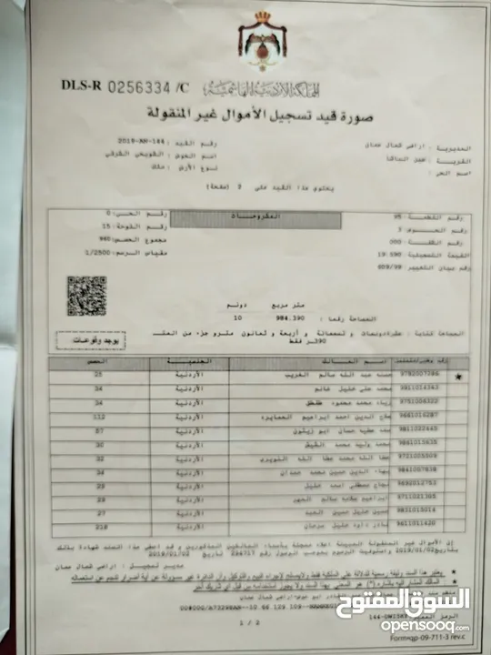 ارض للبيع شويح الشرقي