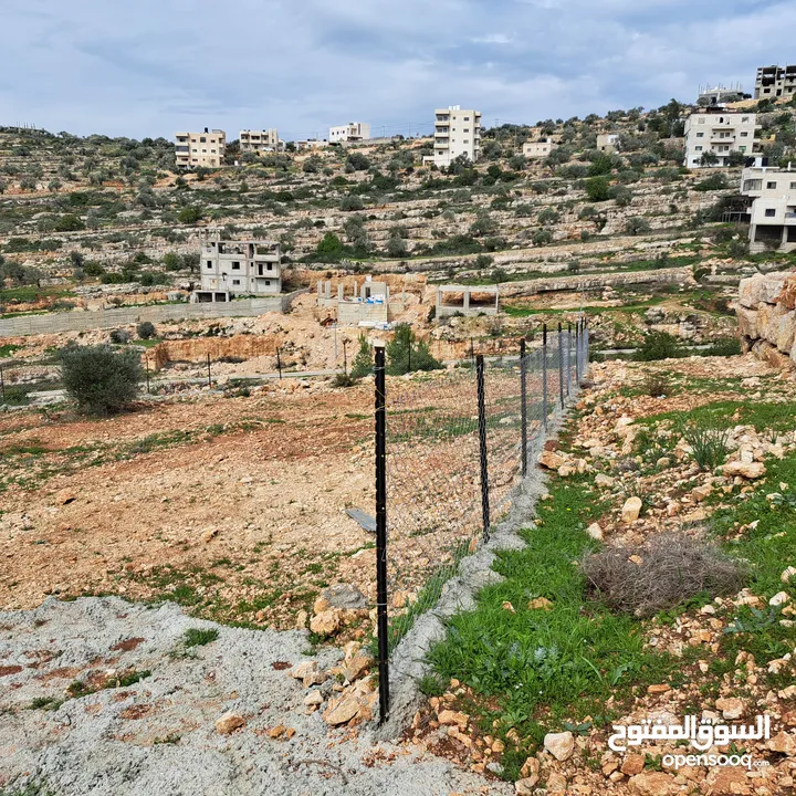 كوبر : ارض للبناء مع خدمات / المساحة 1177م / طابو فلسطيني