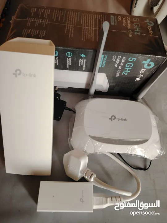 Wifi tp link outdoor and indoor for sale only 18 واي فاي مكينه الداخلي والخارجي للبيع فقط 18 ريال