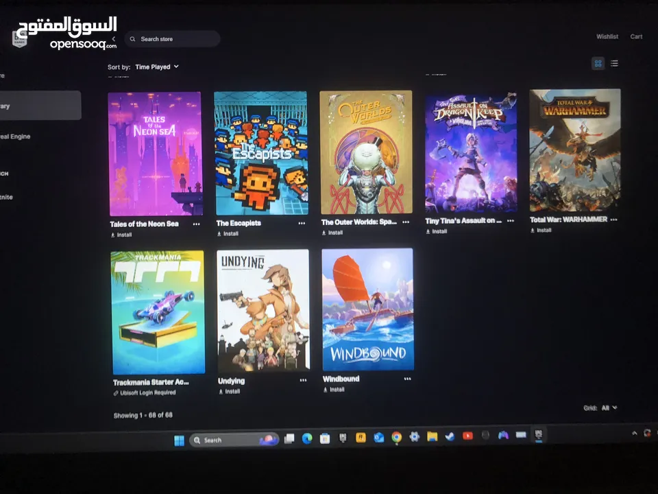 حساب ايبك قيمز وحساب فورت نايت سيزون ثالث وطور الزومبي  للبيع بسعر مرتب