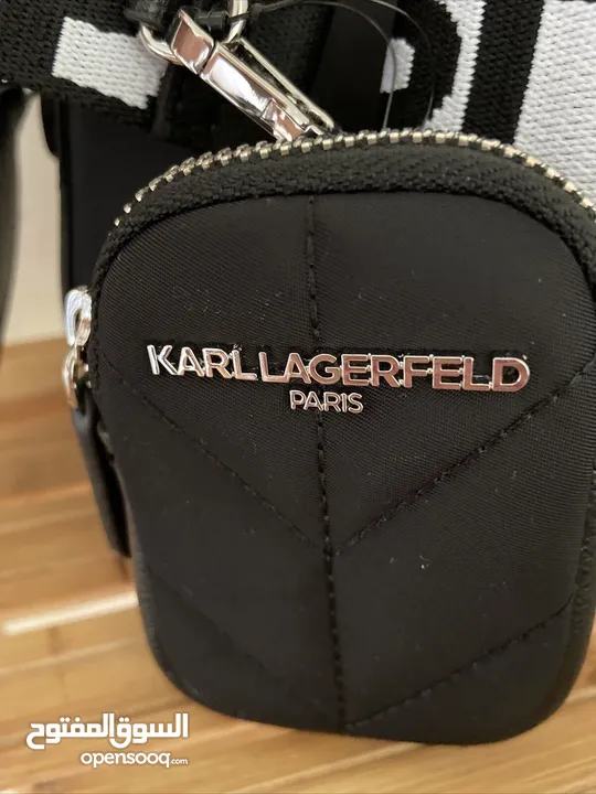Original Karl Lagerfeld Cross Body Bag with AirPods Case