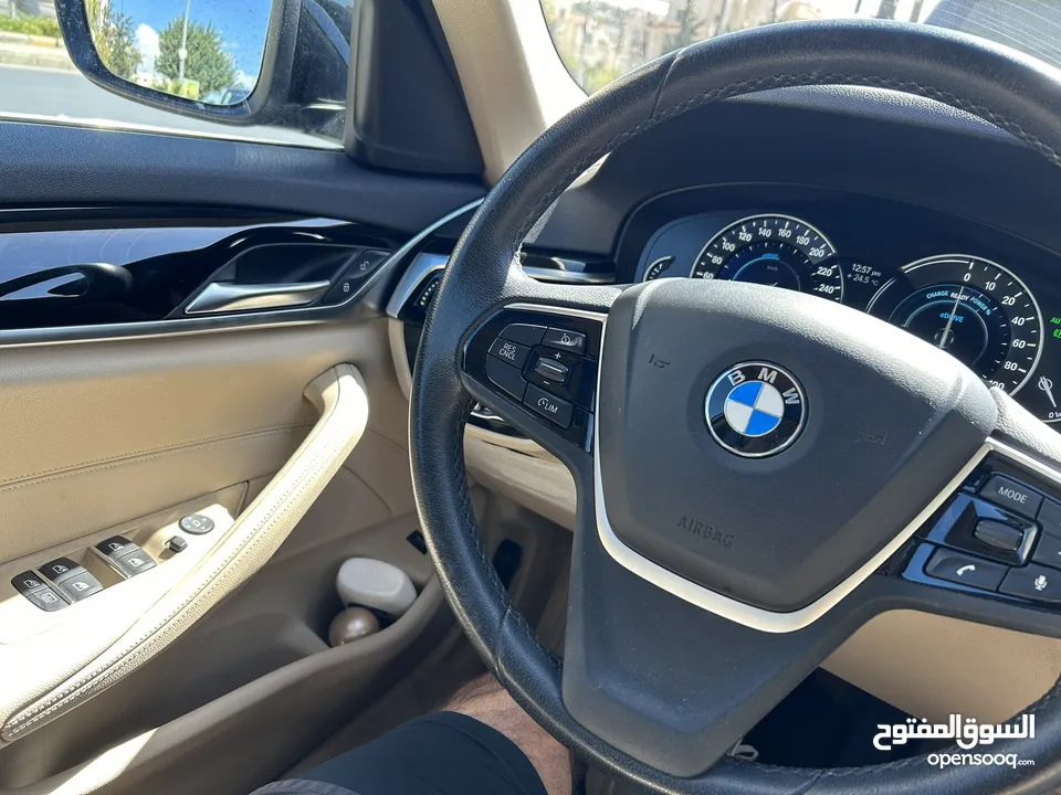 BMW 530 e 2018 مالكً واحد ، وارد من الشركة ،