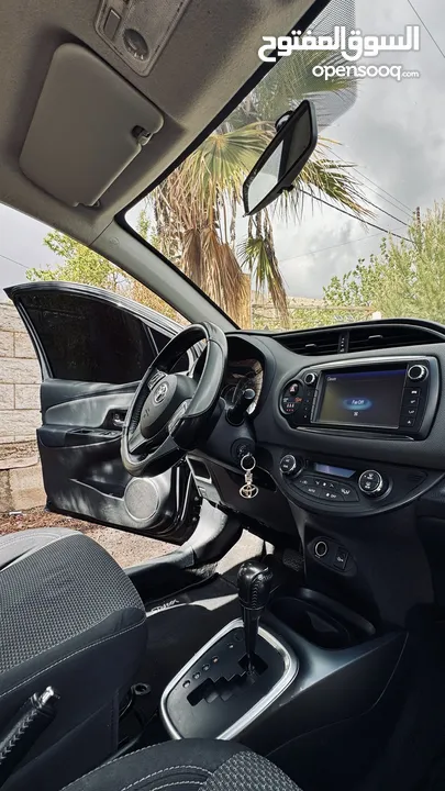 تويوتا يارس هايبرد 2015 فحص 7 جيد بحالة ممتازة - Toyota Yaris Hybrid Hatchback 2015
