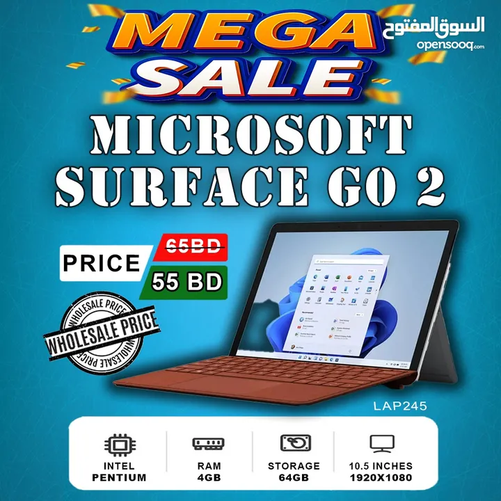 MICROSOFT SURFACE GO 2