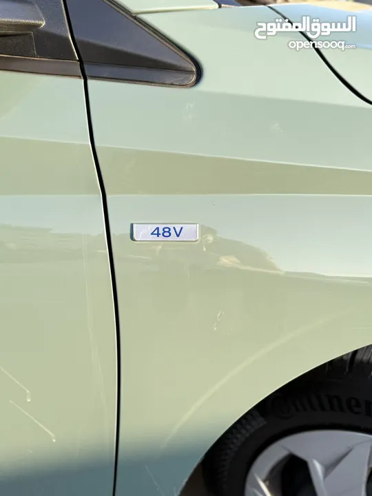 هونداي i20 ترخيص 2023 محرك 1000 بنزين/مساعده كهرباء 48v جير أوتوماتيك 100 حصان