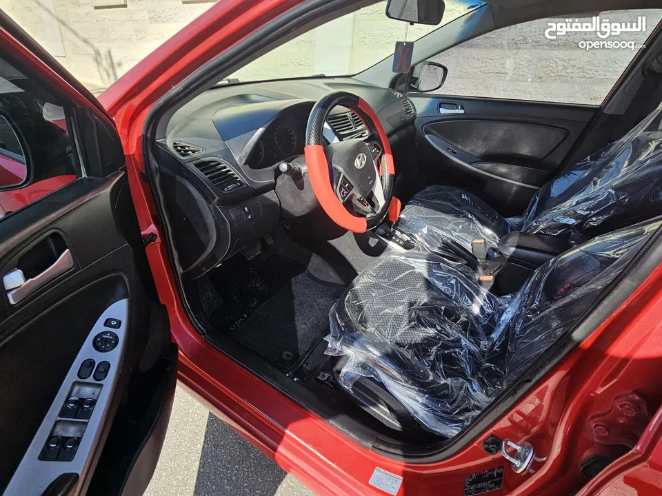 هنداي اكسنت 1.4 بنزين اقتصادية جدااا فحص ممتااز تامين شامل