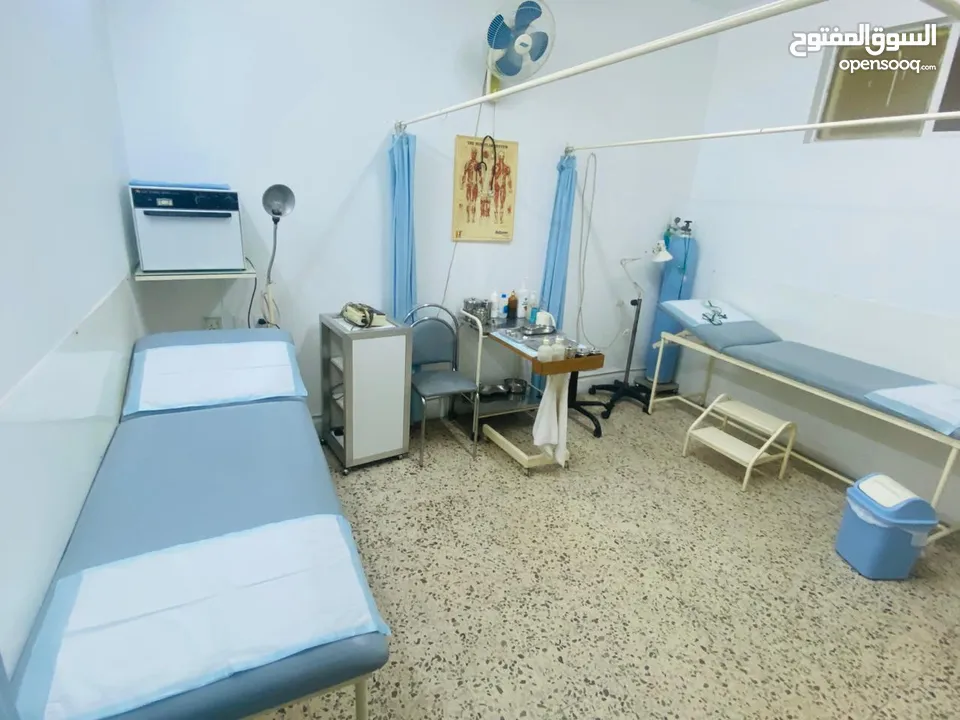 عيادة طب عام مع معداتها للبيع بدون الرخصه