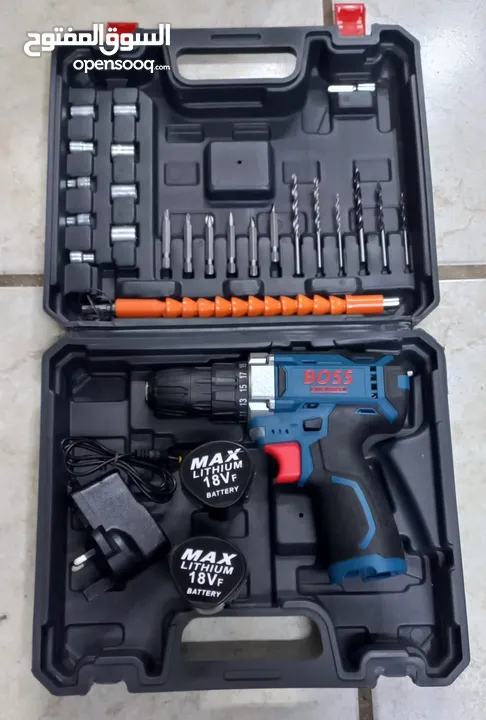 Boss 18 Volt Drill بوس مثقاب 18 فولت