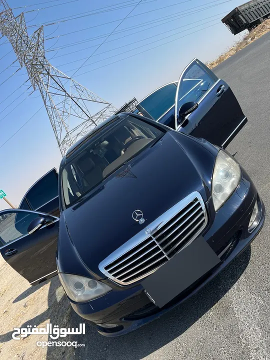 مرسيدس S350 )206 فحص 7 جيد  السيارة نضيفة و معمولها صيانه ((مالك واحد ))  فحص