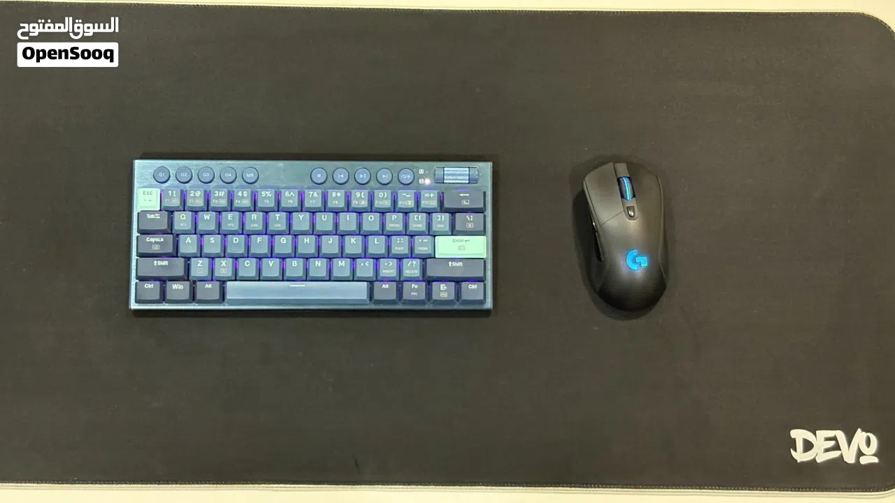 للبيع ماوس لوجيتيك g703 وكيبورد ريدراغون وماوس باد ديفو