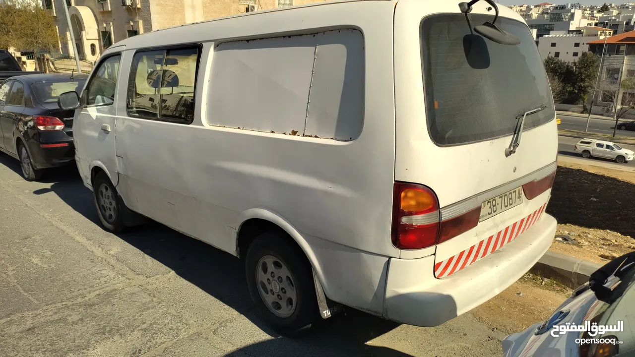 للبيع باص نقل مشترك كيا بريجو موديل 99 مرخص عام كامل